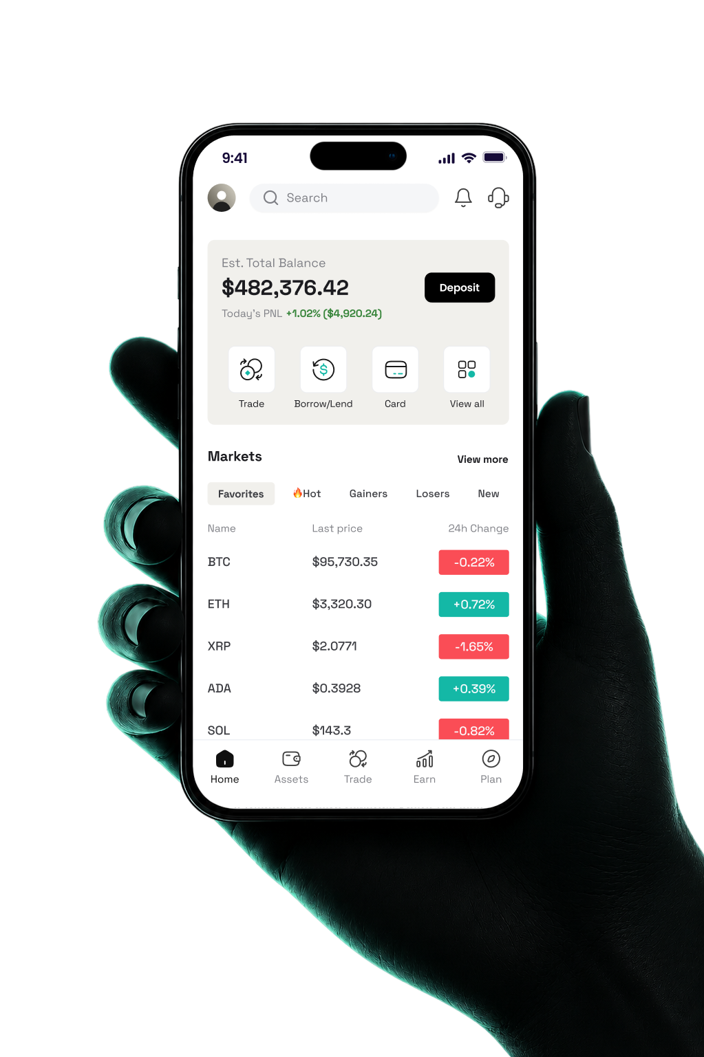 Aura app on phone